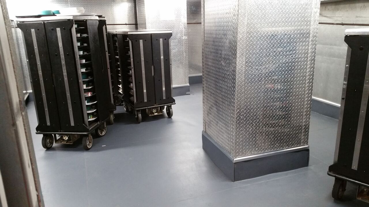 diamond plate flooring for walk-in coolers